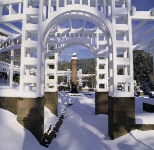 Rosengarten im Kurpark Bad Wildbad
